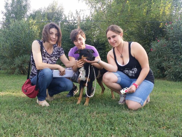 Noel con la sua famiglia